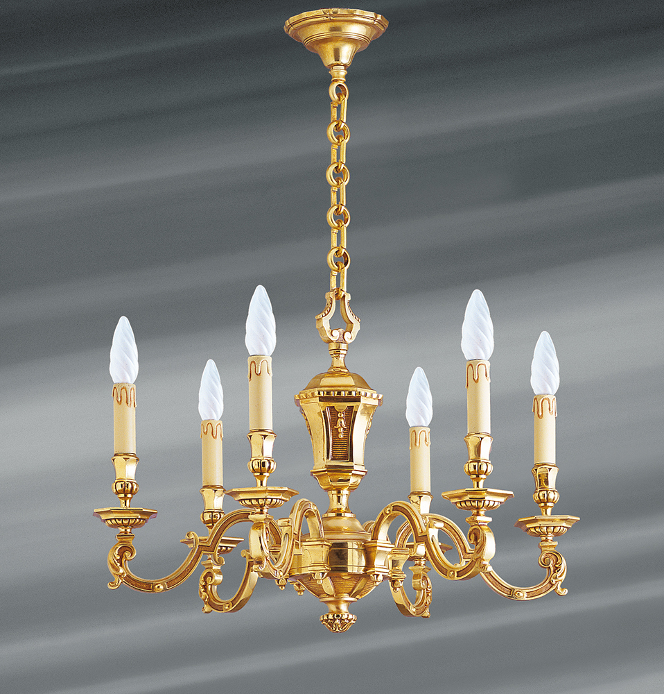 Lustre Louis XIV Lucien Gau - E-luminaire - éclairage classique